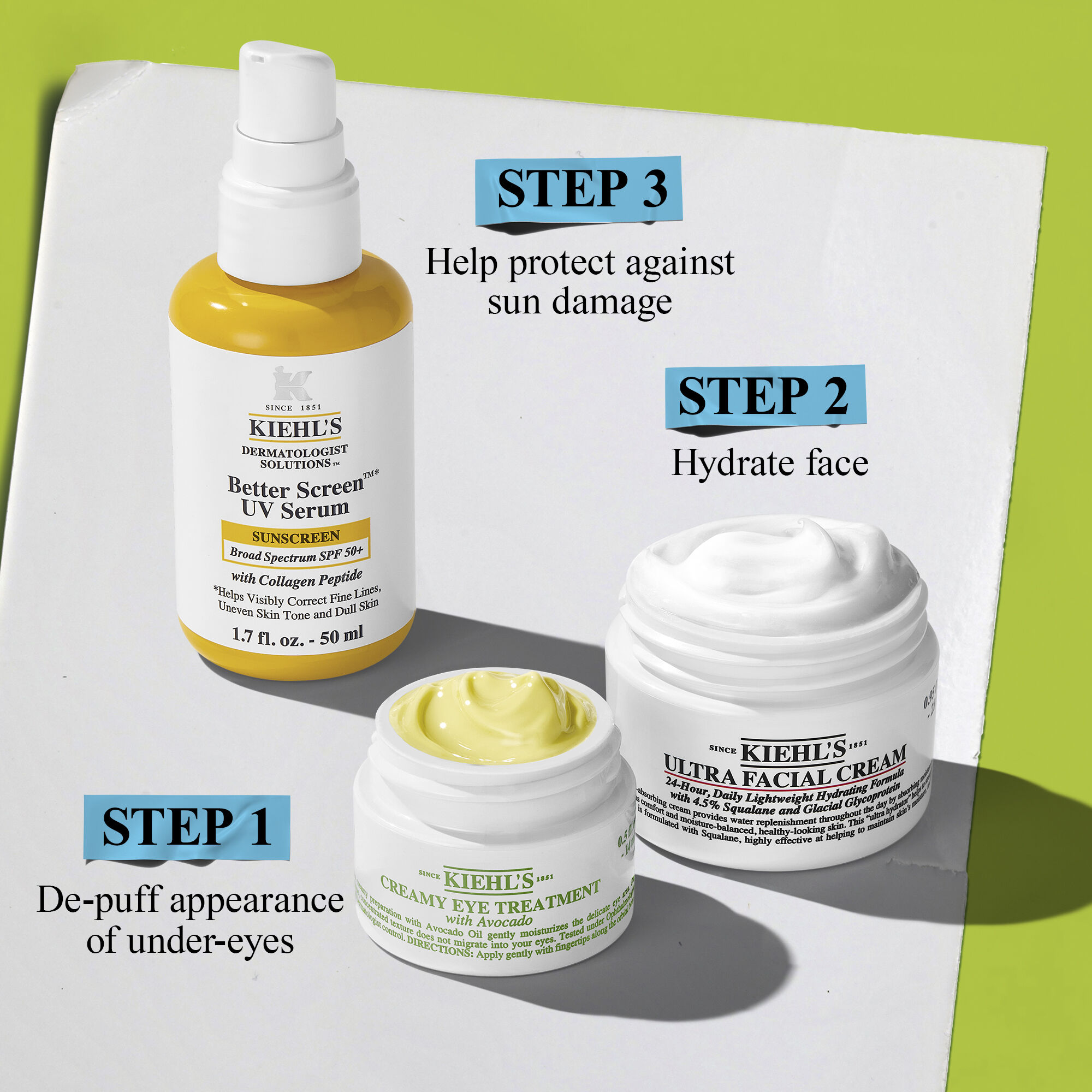 BEST SELLERS HYDRATE & HELP PROTECT Set- Skincare Set - Kiehl's